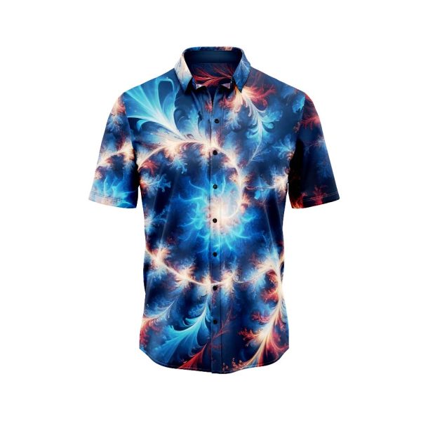 Aurora Burst Hawaiian Shirt HWS-06