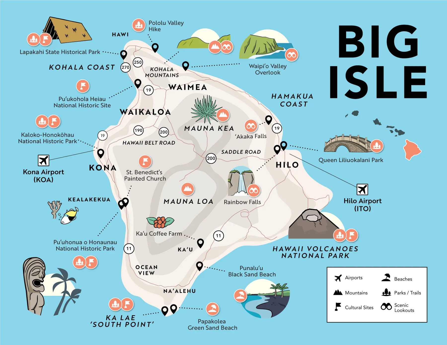 Big Island Map