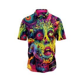 Canvas of Faces Hawaiian Shirt