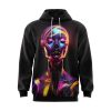 Chromatic Face Hoodie