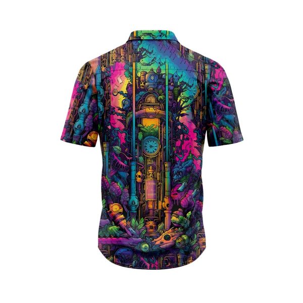 Chromatic Ruins Hawaiian Shirt