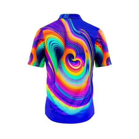 Chromatic Whirl Hawaiian Shirt 2