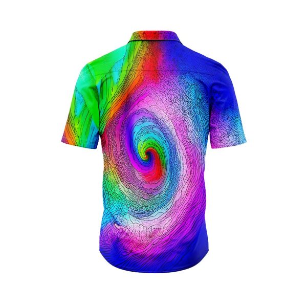 Chromatic Whirl Hawaiian Shirt 3