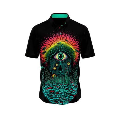 Colorwave Eye Hawaiian Shirt 3