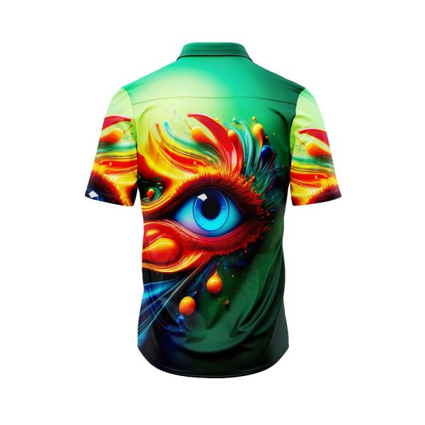 Colorwave Eye Hawaiian Shirt