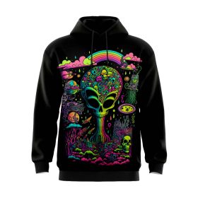 Cosmic Skull Flow Hoodie