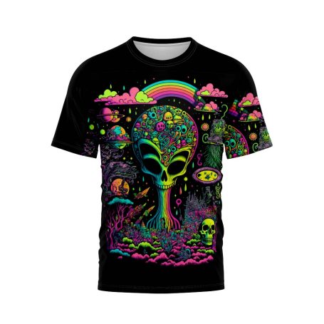 Cosmic Skull Flow TShirt