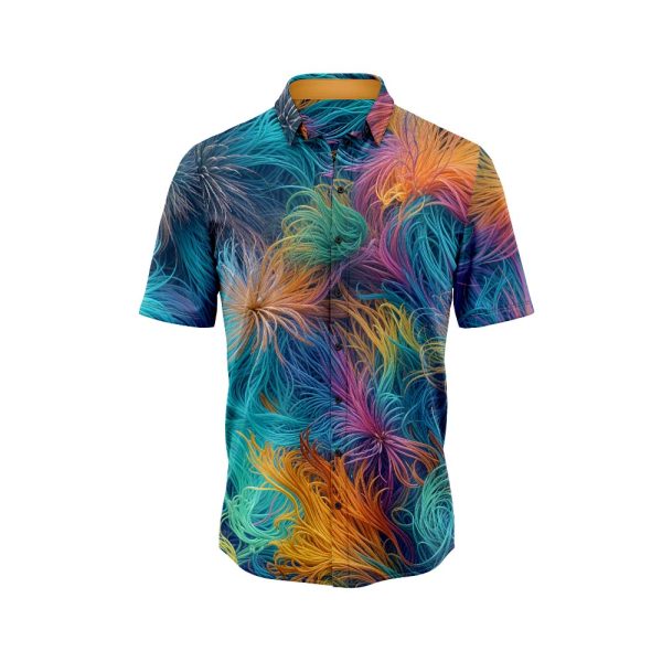 Cosmic Tendrils Hawaiian Shirt