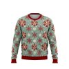 Crimson Snowfall Sweatshirt SW-152