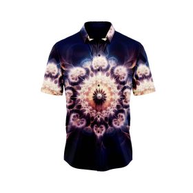 Dandelion Mandala Hawaiian Shirt