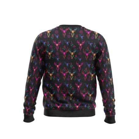 Deer Motif Sweatshirt SW-150