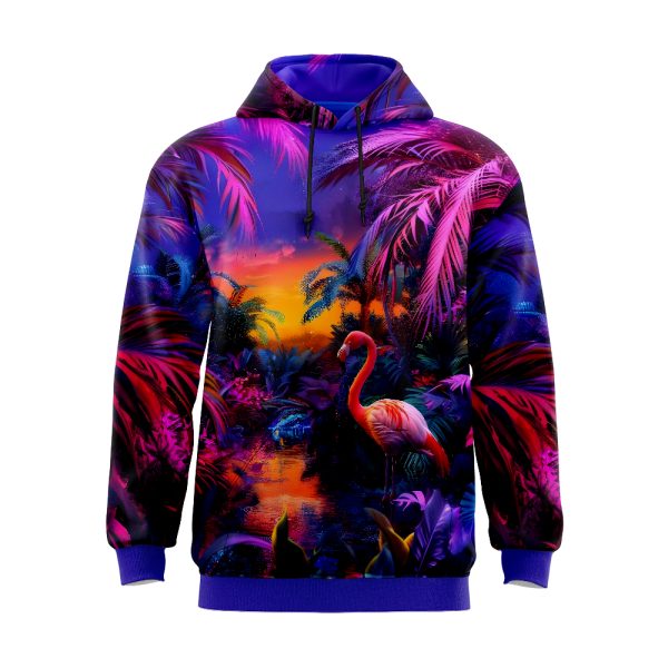 Flamingo Oasis Hoodie 2