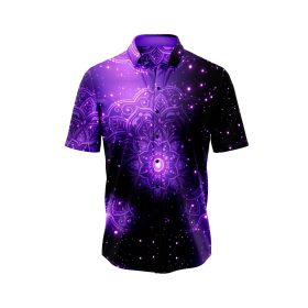 Galaxy Mandala Hawaiian Shirt