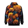 Golden Glow Blossom Hoodie