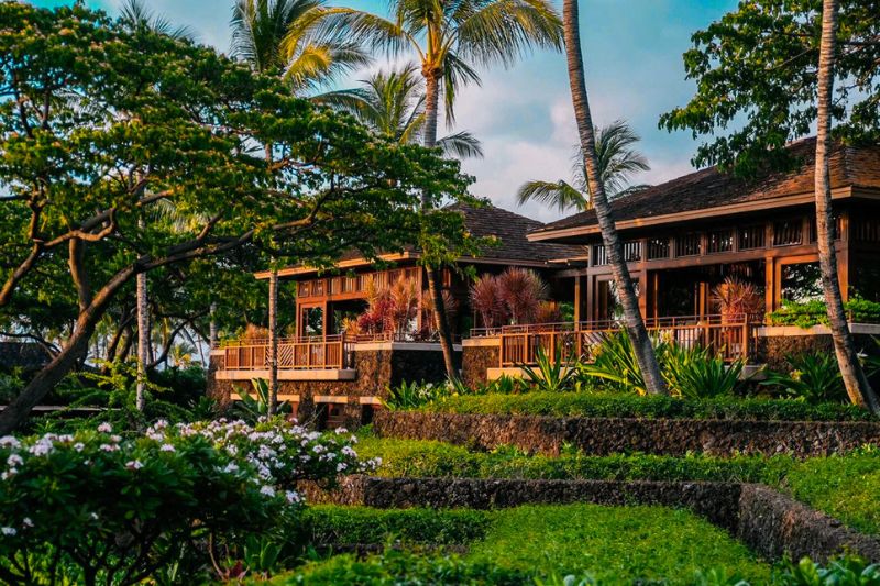 Holualoa Inn is a great boutique hotel option on Big Island. Nestled in Kona coffee country, it offers a cozy, intimate atmosphere with personalized service and beautiful views.