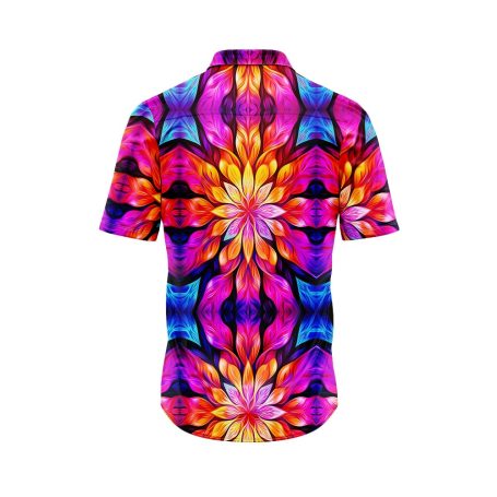 Mandala Bloom Hawaiian Shirt