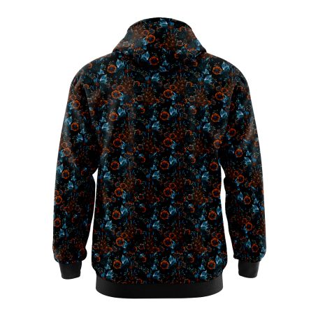 Midnight Bloom Hoodie