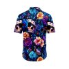 Midnight Skull Garden Hawaiian Shirt