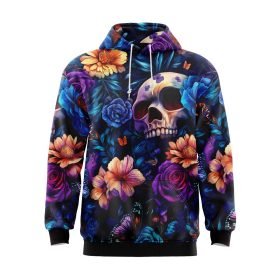 Midnight Skull Garden Hoodie