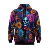 Midnight Skull Garden Hoodie 2