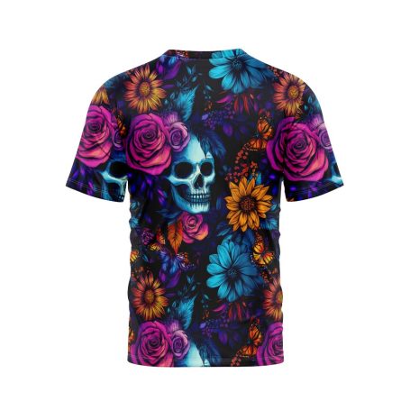 Midnight Skull Garden TShirt 2