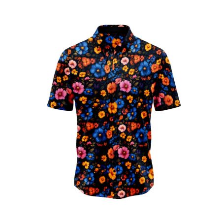 Mystic Bloom Hawaiian Shirt 4