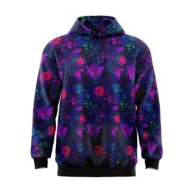 Neon Flowers Hoodie