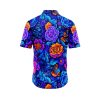 Neon Flowers and Butterflies Hawaiian Shirt 3