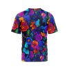 Neon Flowers and Butterflies TShirt 4