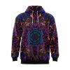 Neon Mandala Hoodie