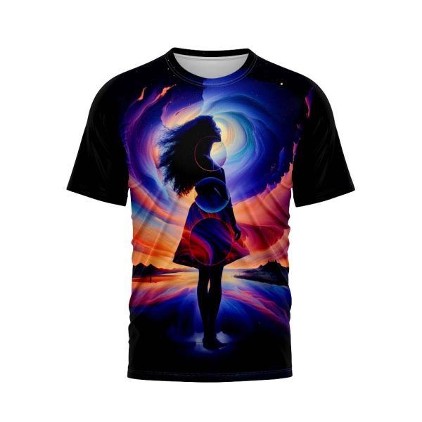 Neon Night Girl TShirt