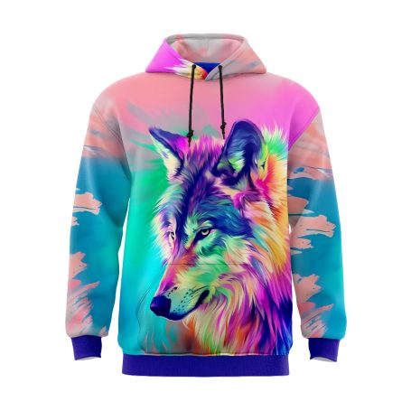 Noir Neon Dog Hoodie 4