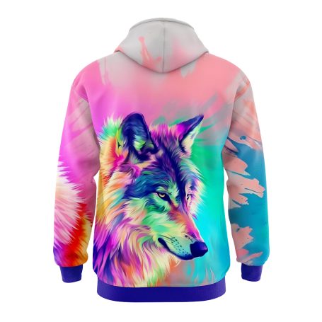 Noir Neon Dog Hoodie 4