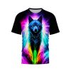 Noir Neon Dog TShirt 2