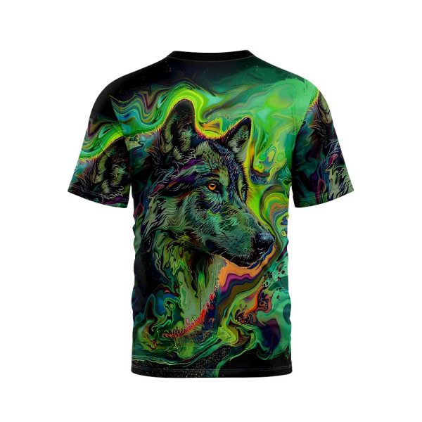 Noir Neon Dog TShirt 3