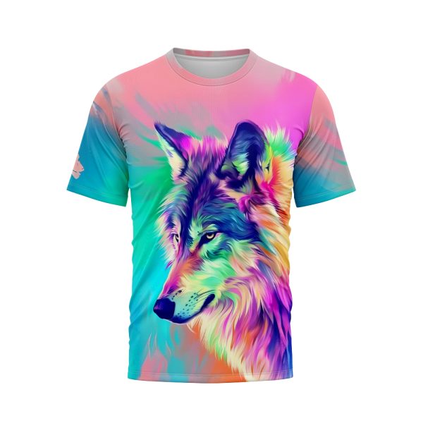 Noir Neon Dog TShirt 4