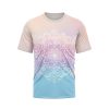 Pink to Blue Mandala Flow TShirt