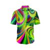 Psychedelic Swirl Hawaiian Shirt 4