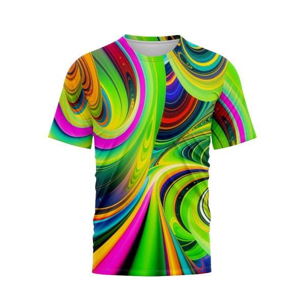 Psychedelic Swirl TShirt 4