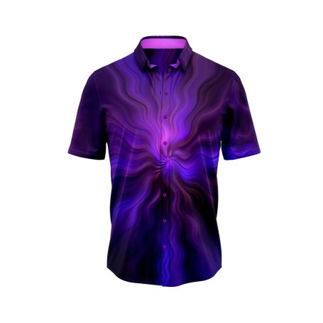 Purple Flow Hawaiian Shirt 2