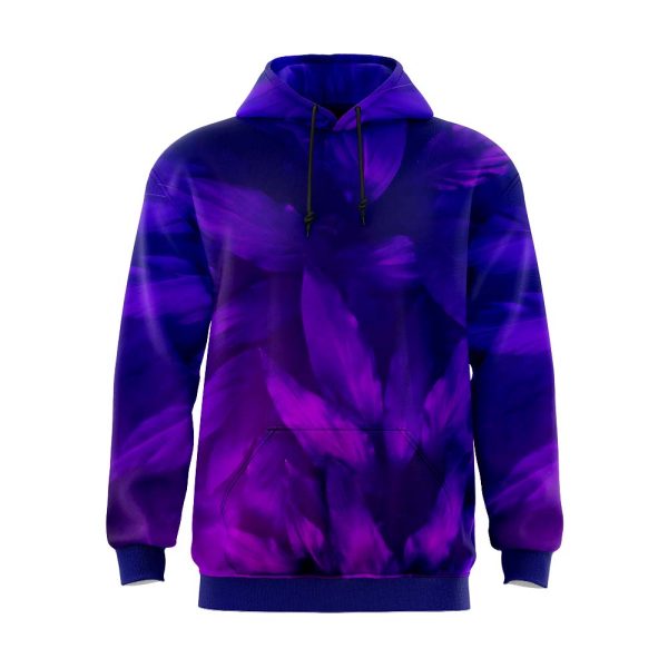 Purple Foliage Hoodie