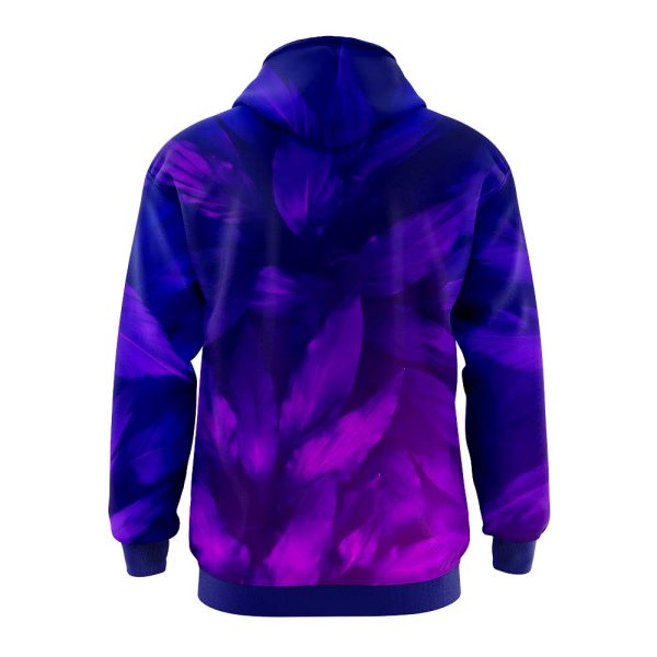 Purple Foliage Hoodie