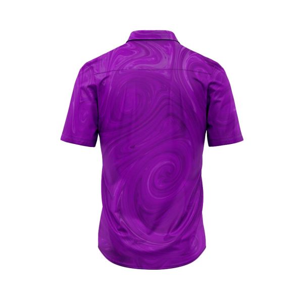 Purple Swirl Hawaiian Shirt