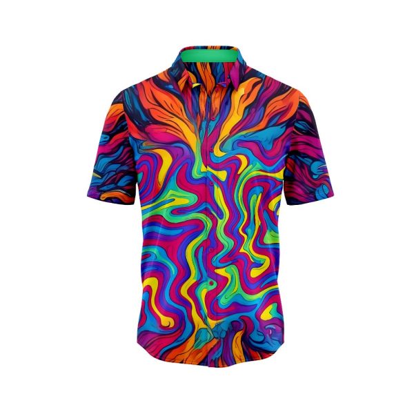 Rainbow Flow Hawaiian Shirt