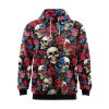 Skulls and Roses Hoodie 2