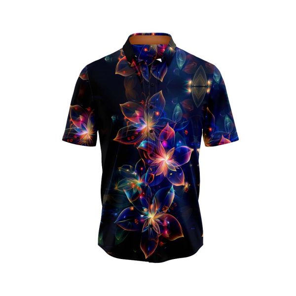 Starlit Blossom Hawaiian Shirt 2