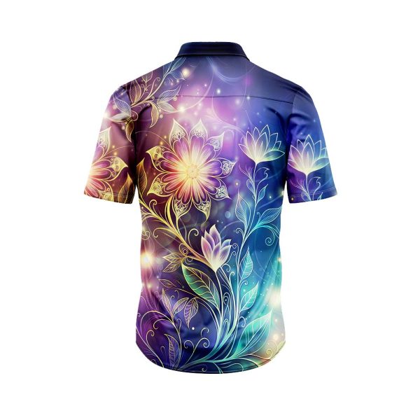 Starlit Blossom Hawaiian Shirt