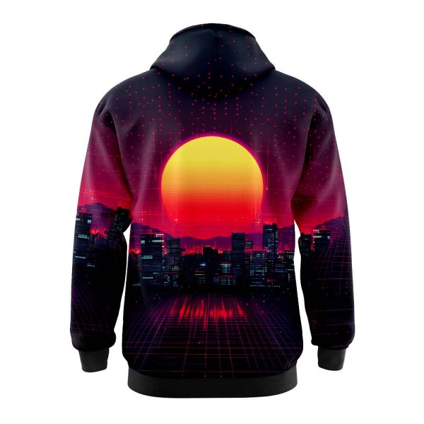 Sunset Cityscape Hoodie