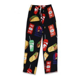 Taco Bell Drawstring Wide Leg Pants TRLP-001