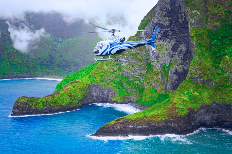 Take a Helicopter Tour Over the Islands